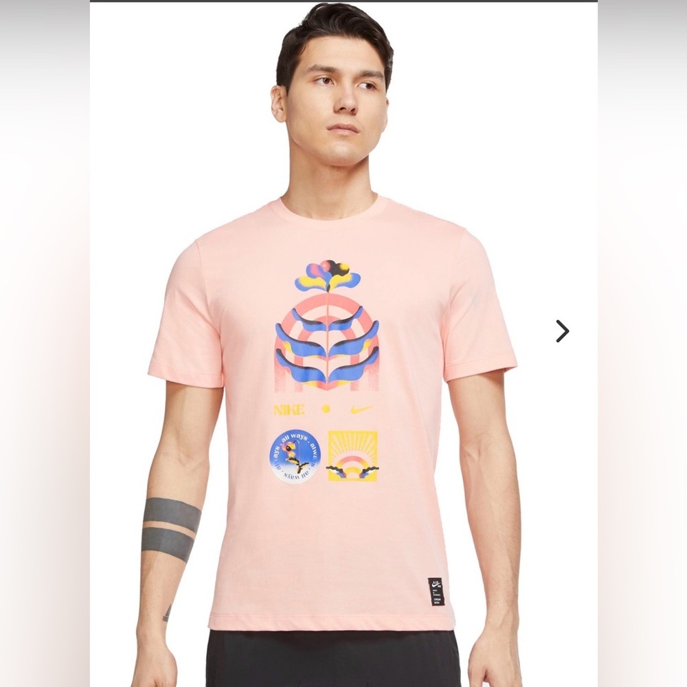 Nike Air Jordan Moss‎ Artist In Residence Dri-Fit T Shirt Size Small